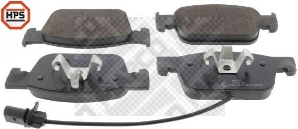 MAPCO Bremsbeläge Satz Vorne für AUDI A4 B9 Avant (8W5, 8WD) 6691HPS