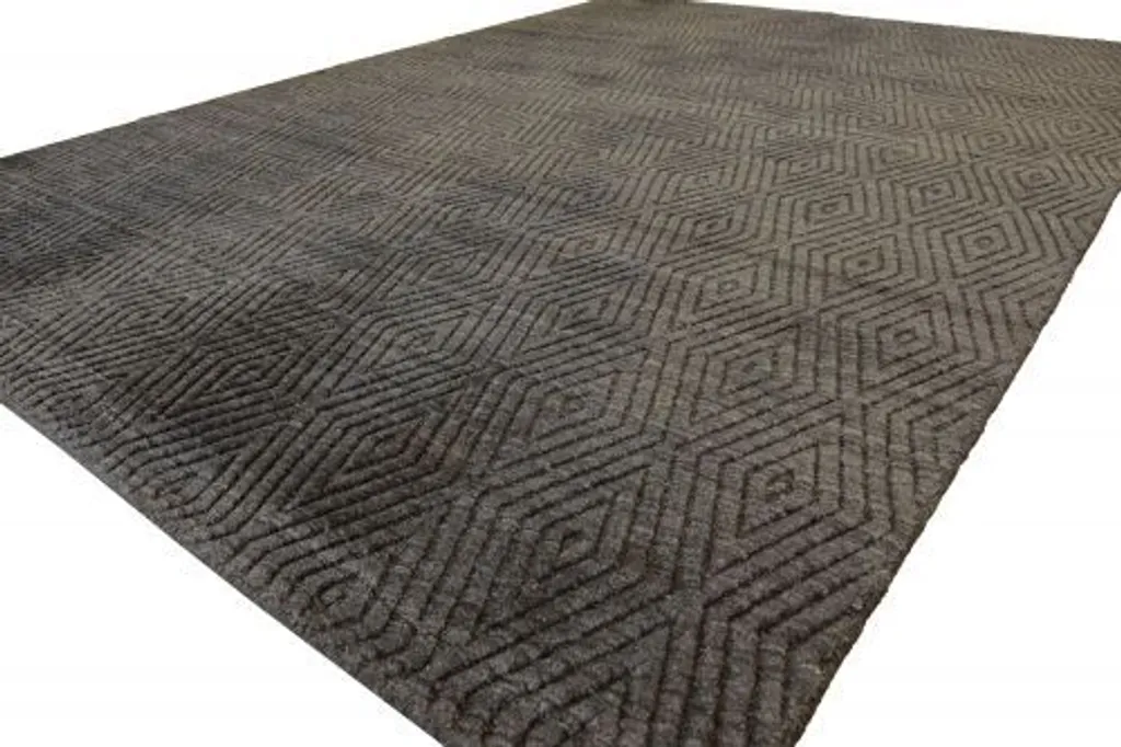 Tapis Carla 945 gris foncé 160x230 cm - Design moderne et élégant