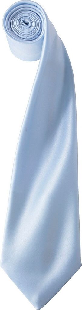 Premier - "Colours" Krawatte für Herren/Damen Uni PC6853 (Einheitsgröße) (Hellblau)