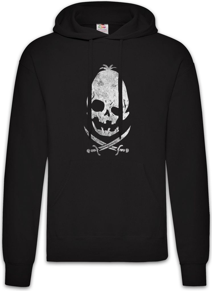 Urban Backwoods Sloth, Herren Hoodie, Farbe: Schwarz, Größe: S