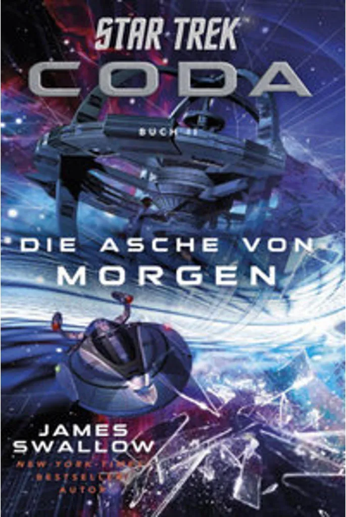 Livre Star Trek Coda Die Asche von morgen Roman Allemand SF de Poche