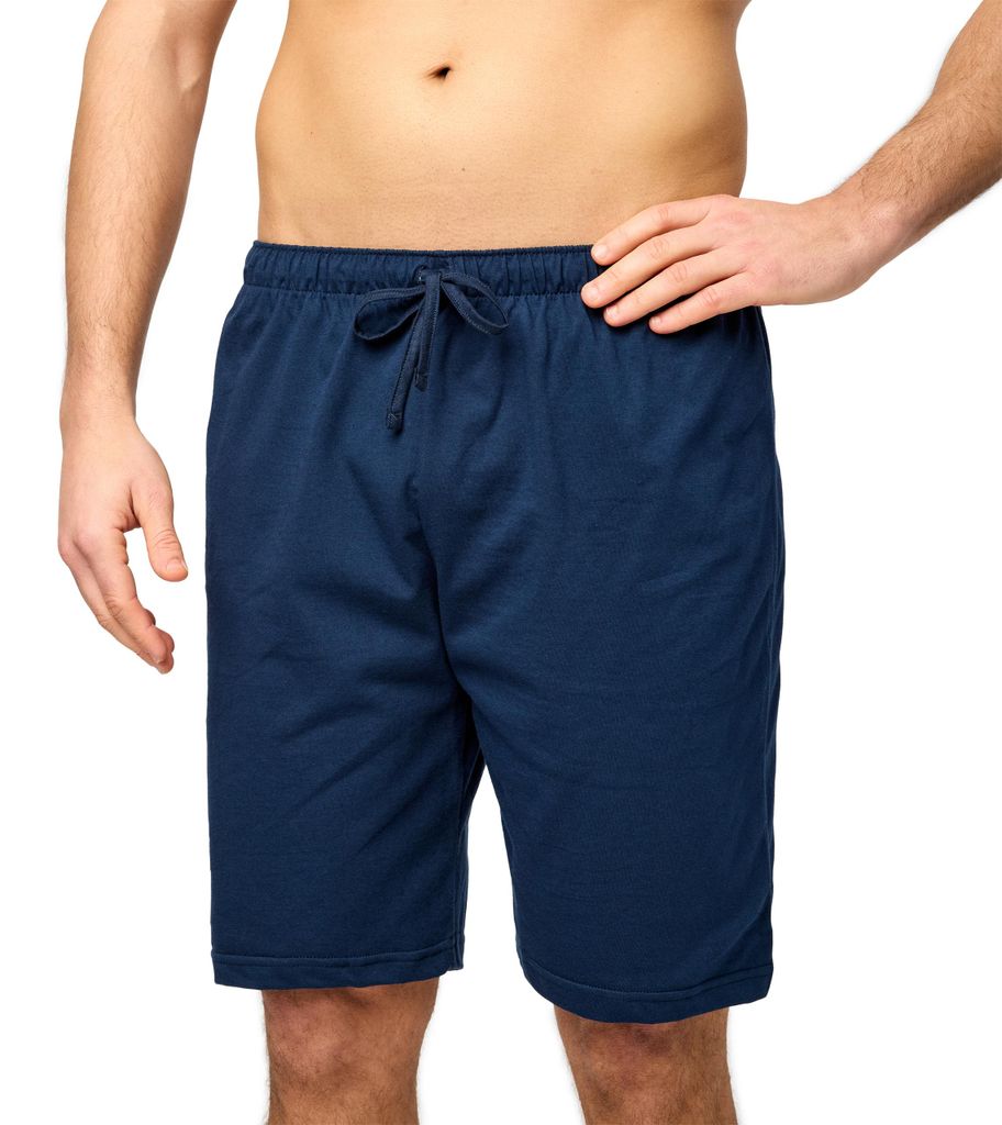Timone Herren Schlafanzughose Kurz TI30-116(Marine, S) Produktbild 