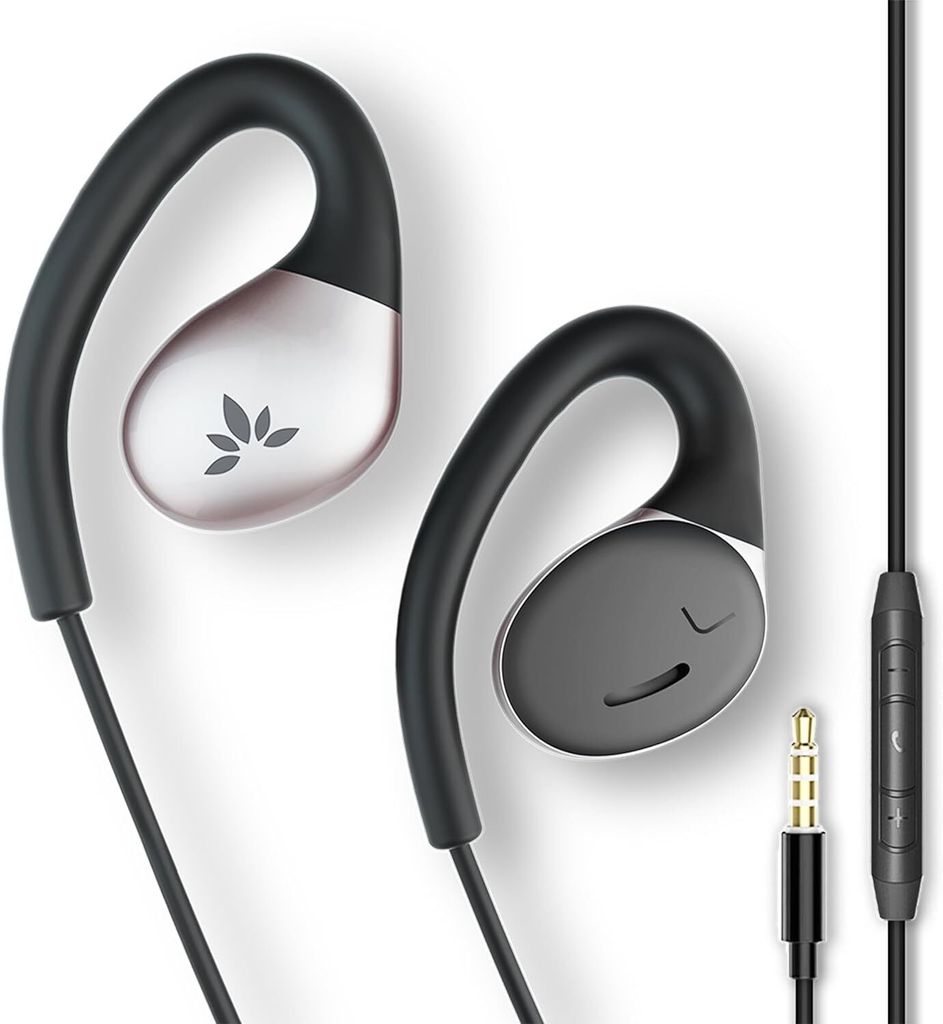mit Mikrofon(für kleine, mittlere Ohren) Musik, Anrufe, Umgebungsmodus, Bedienung direkt am Kabel 3,5-mm-AUX- Anschluss