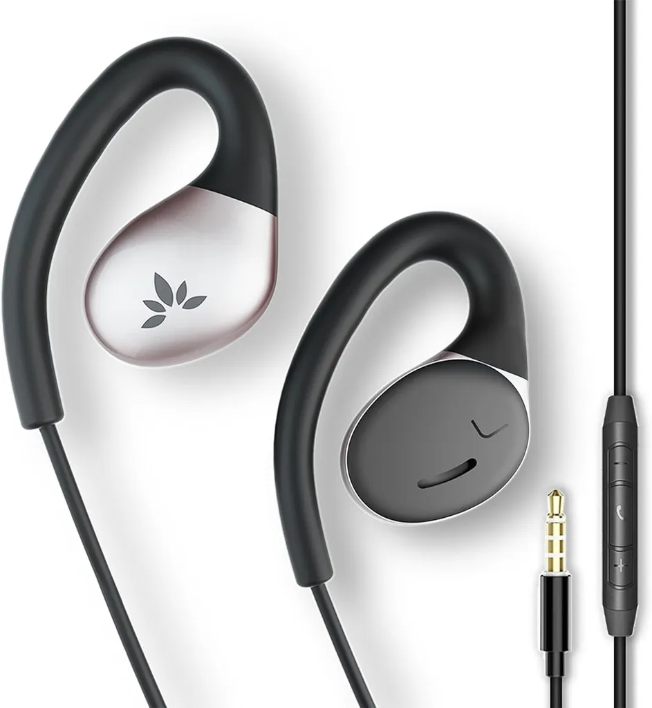 con microfono (per orecchie piccole e medie) musica, chiamate, modalità ambiente, funzionamento direttamente sul cavo 3,5 mm connessione AUX