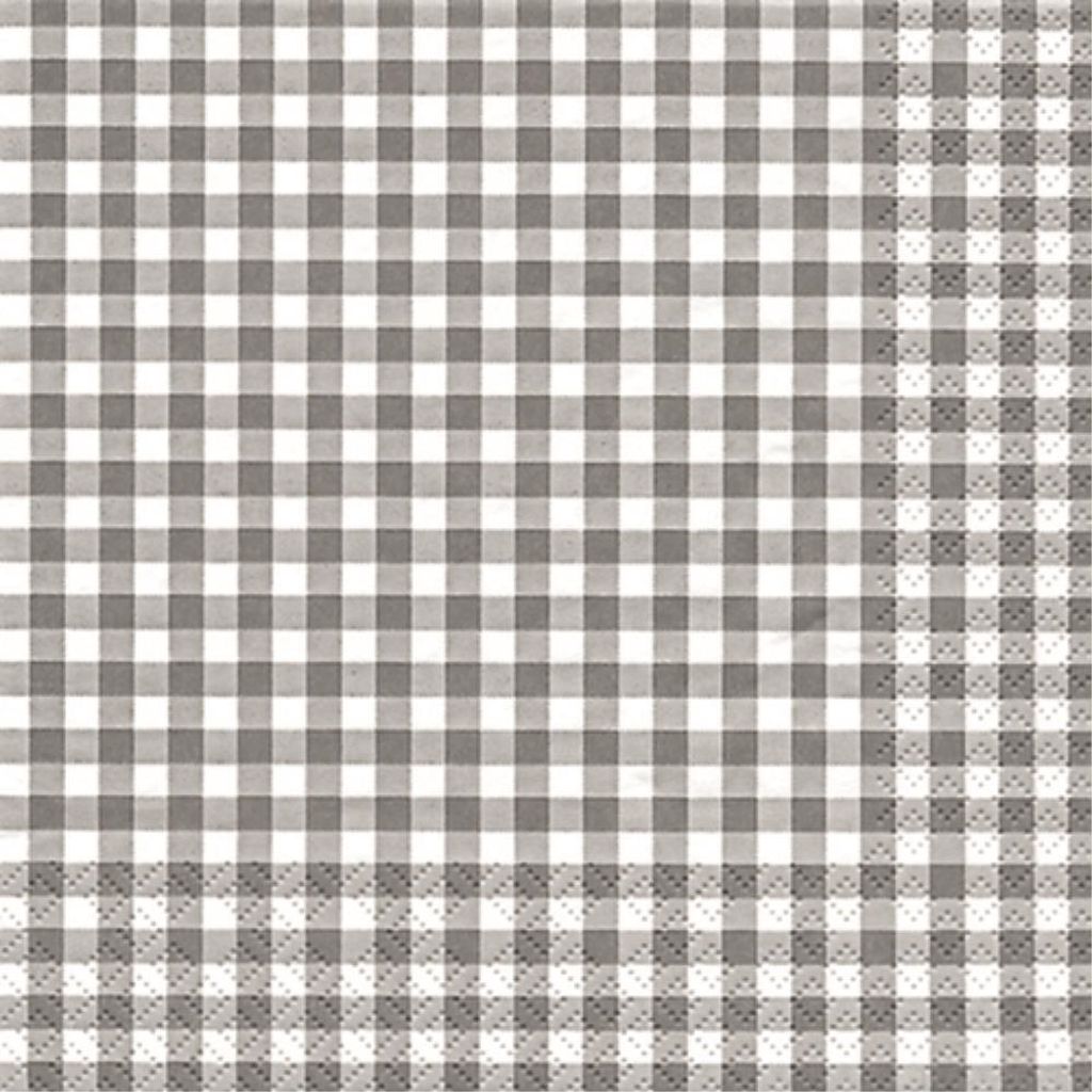 Tovaglioli 33x33 cm - Karo grey Immagine del prodotto 