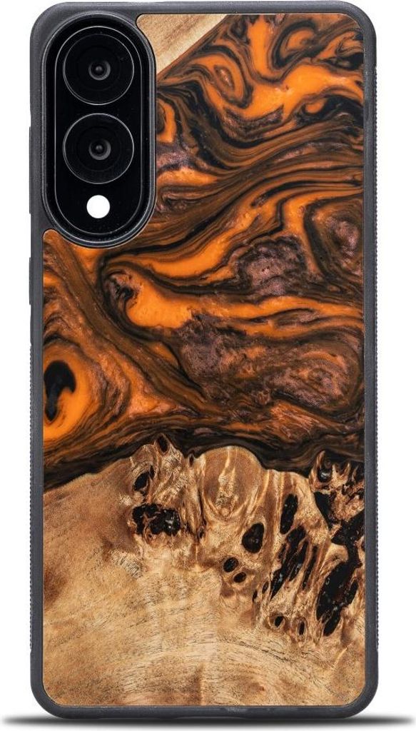 Bewood Einzigartige Hülle für Samsung Galaxy S25 Edge - Orange