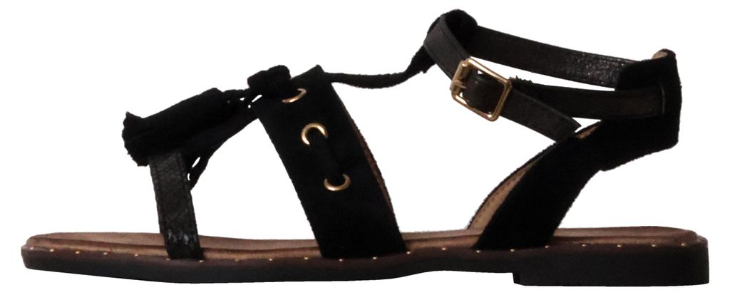 Flache Riemchensandalen