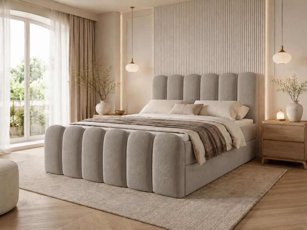 Emlar Boxspringbett Cuddle 160x200 - Komplett-Set mit Produktbild 