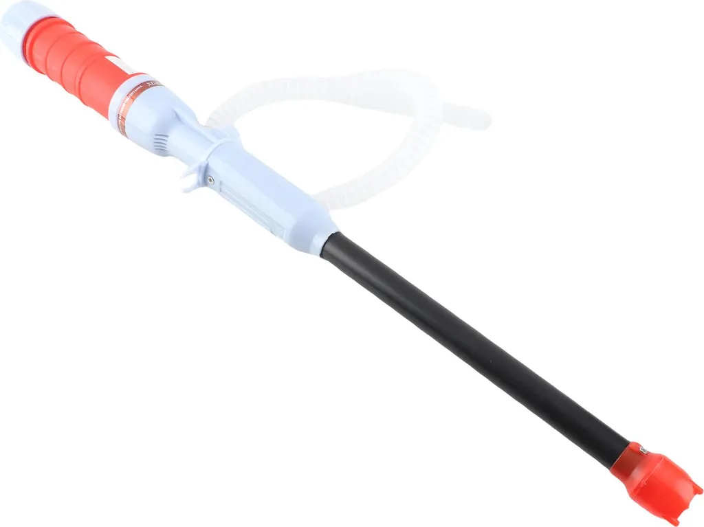 Pompe électrique pour jerrican d'essence avec tuyau flexible 16 pouces