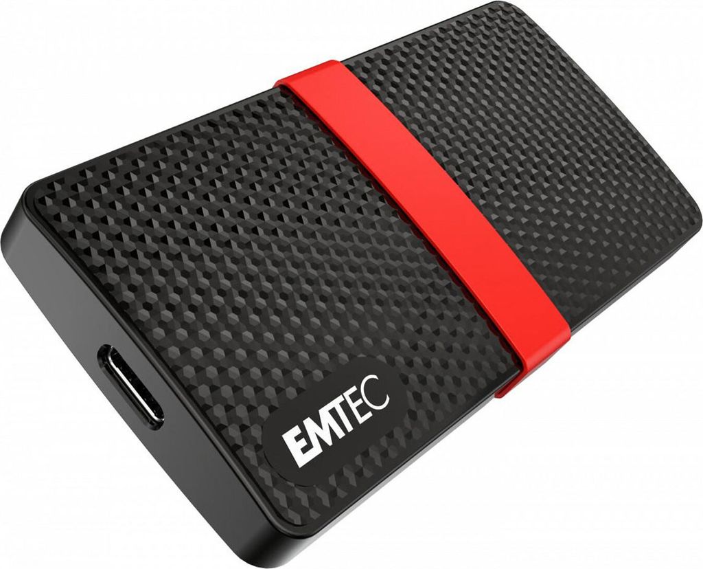 Emtec SSD 3.2Gen1 X200 256GB portatile al dettaglio Immagine del prodotto 