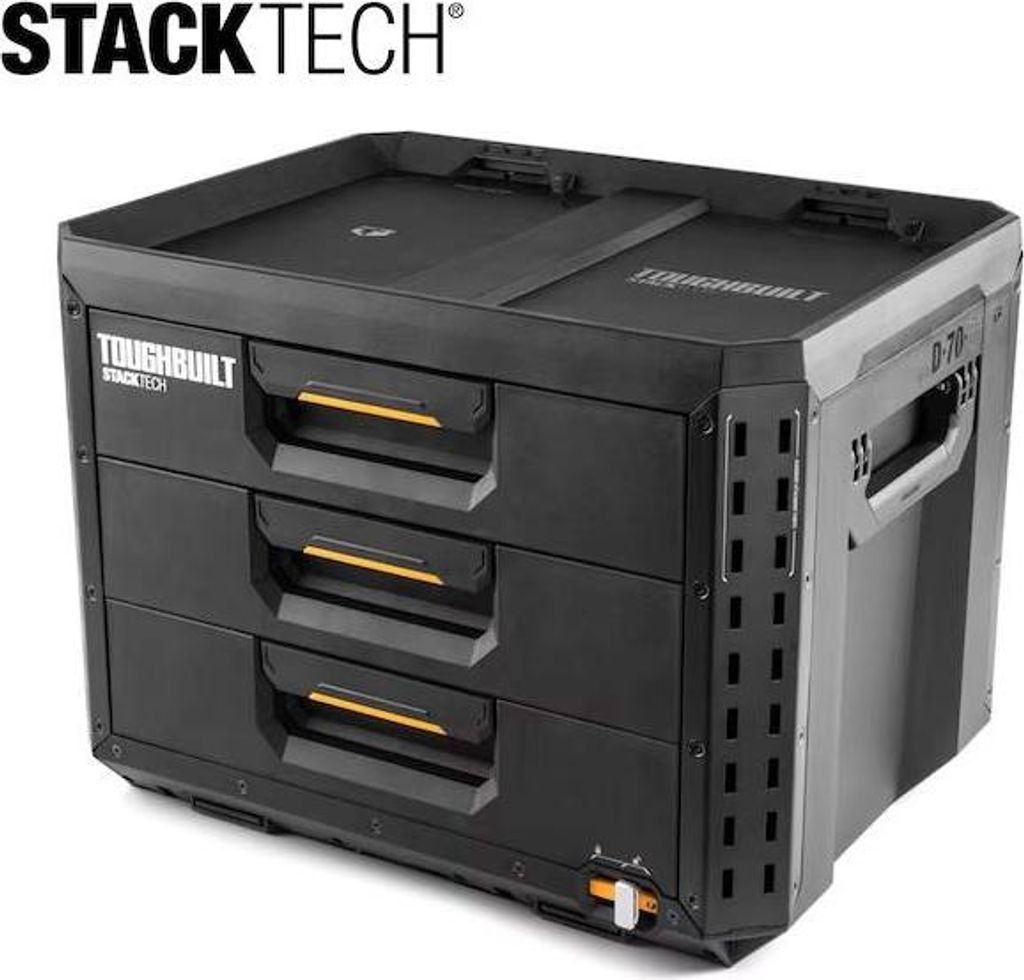 Toughbuilt | StackTech® - Boîte à outils XL avec 3 tiroirs Image du produit 