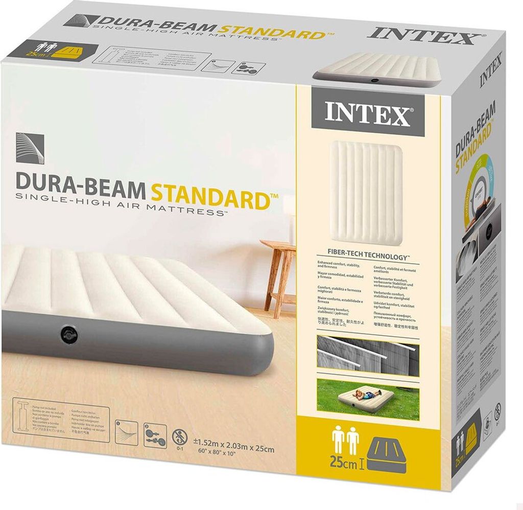 Materac dmuchany dwuosobowy INTEX 64103 Produktbild 6
