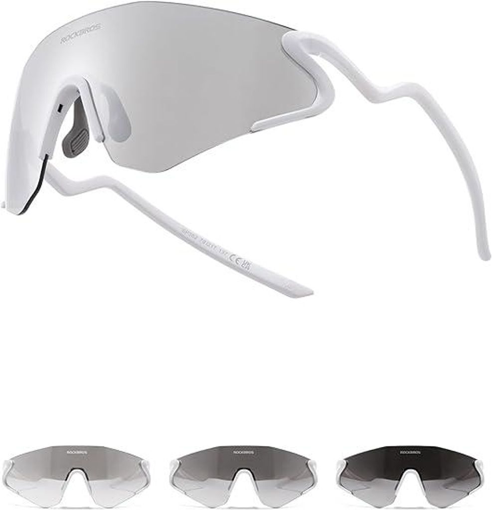 ROCKBROS Fahrradbrille Sonnenbrille, Photochrome Brille, Produktbild 