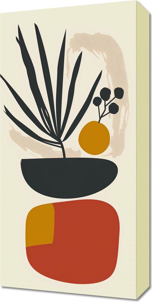 Bild 30x60cm Botanischer Einblick