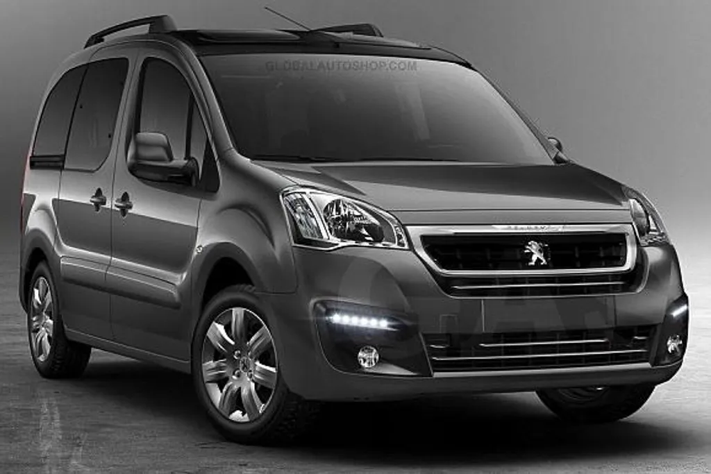 Jonc de calandre chromé pour PEUGEOT Partner Tepee - Finition Luxe