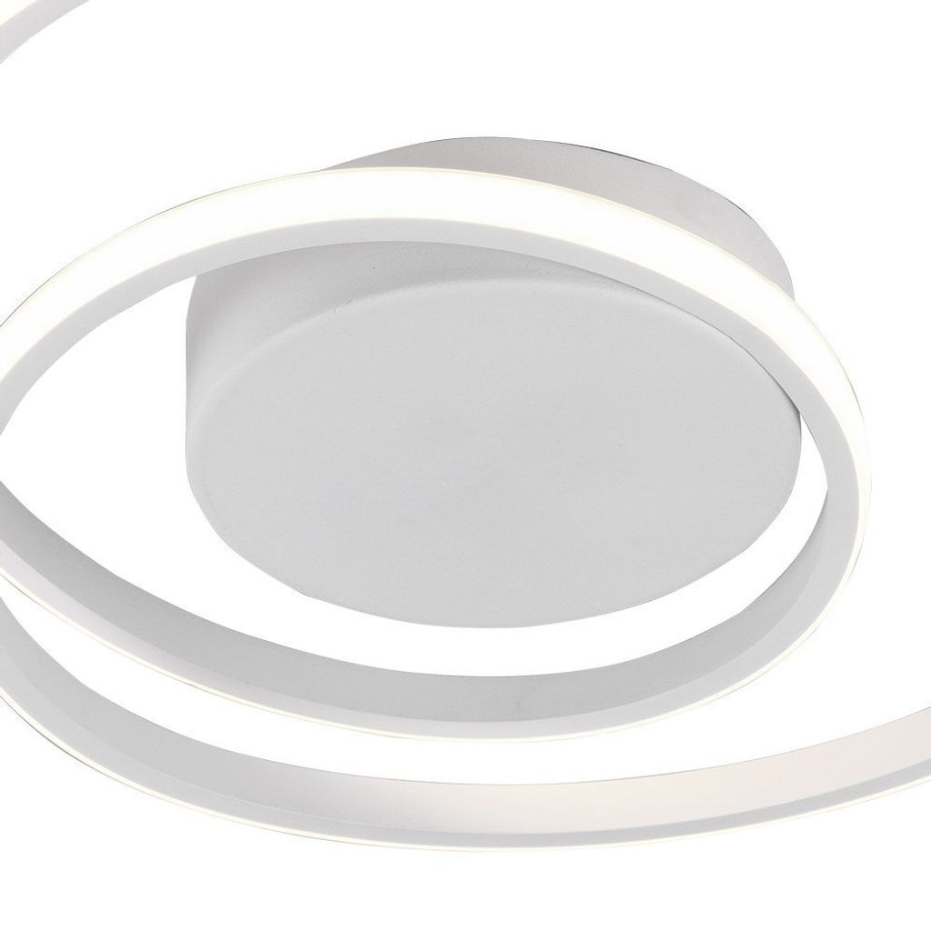 Reality Zibal LED Deckenleuchte  22W ⌀39cm dimmbar Weiß Produktbild 17