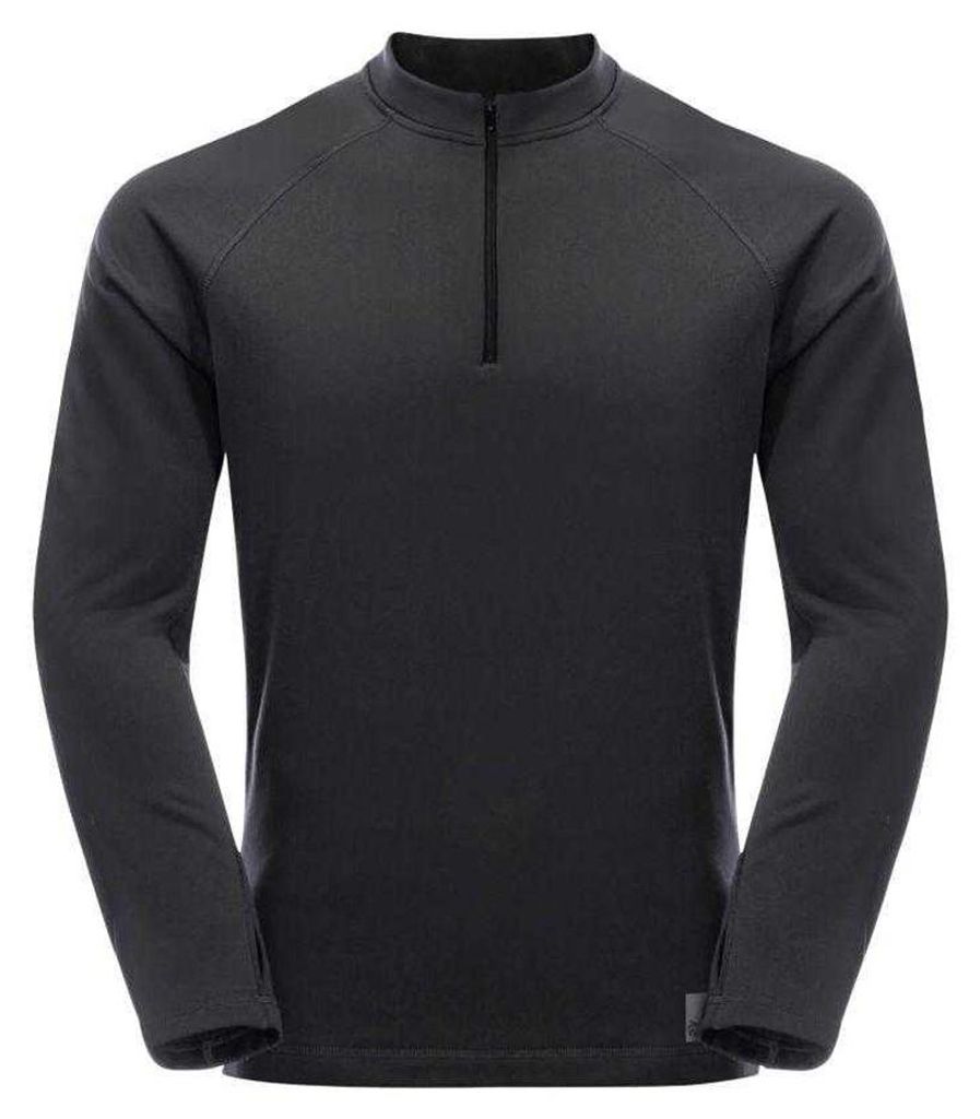 Jack Wolfskin - Fleece-Oberteil für Herren, Pendler PP11252 (XXL) (Schwarz)