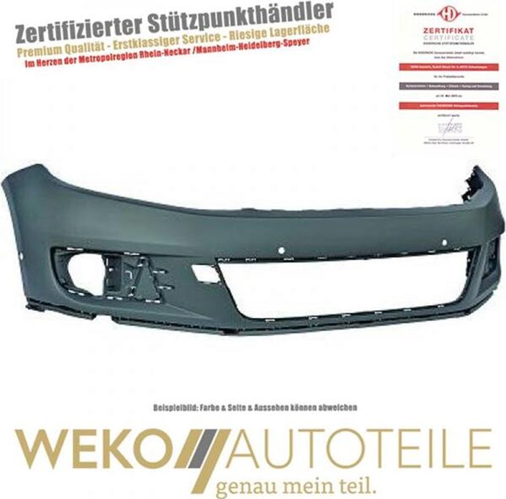 Stoßstange vorne DIEDERICHS 2255254 für VW