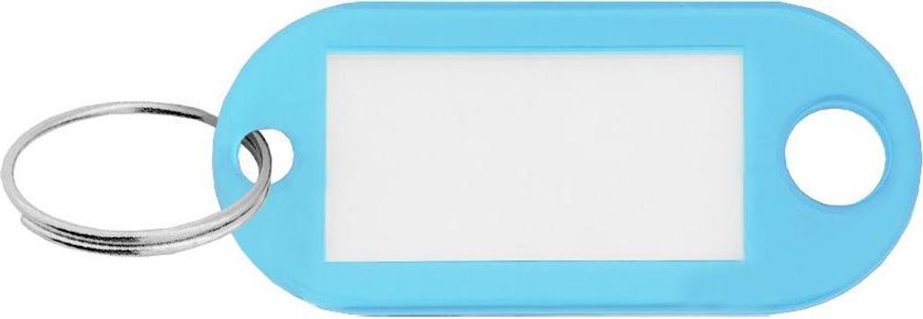 CombiCraft Schlüsseletikett 48x22mm Hellblau- 100 Stück