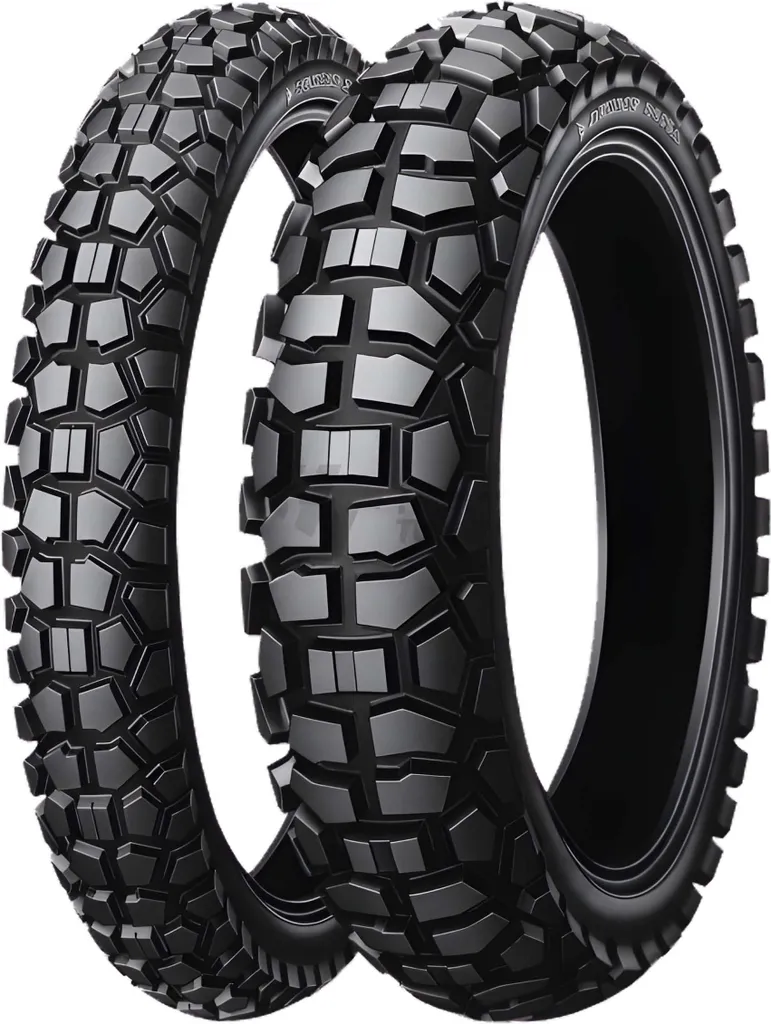 Pneu Dunlop D605 J 90/100-16 51P : Fini les Glissades sur Sols Mixtes