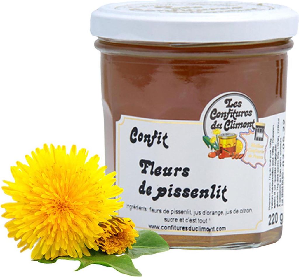 Les Confitures du Climont: Handgemachte Löwenzahn Konfitüre - Einzigartiger Genuss 220gr