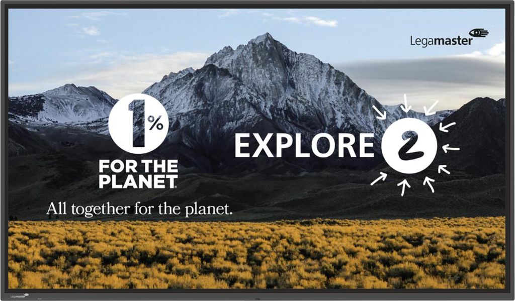 Legamaster EXPLORE 2 EXP-7510 75'' (190,5cm) Touch Monitor 7-806110-75-EU