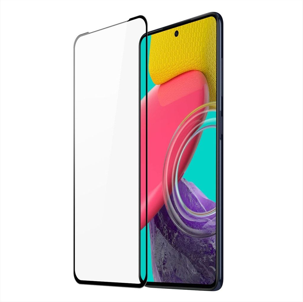 5D Schutz Glas kompatibel mit Samsung Galaxy Xcover 6 Pro Curved Folie Vollständig Klebend und Abdeckung
