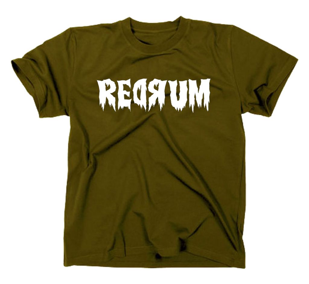 Styletex23 T-Shirt REDRUM Murder The Shining, oliv, XXL