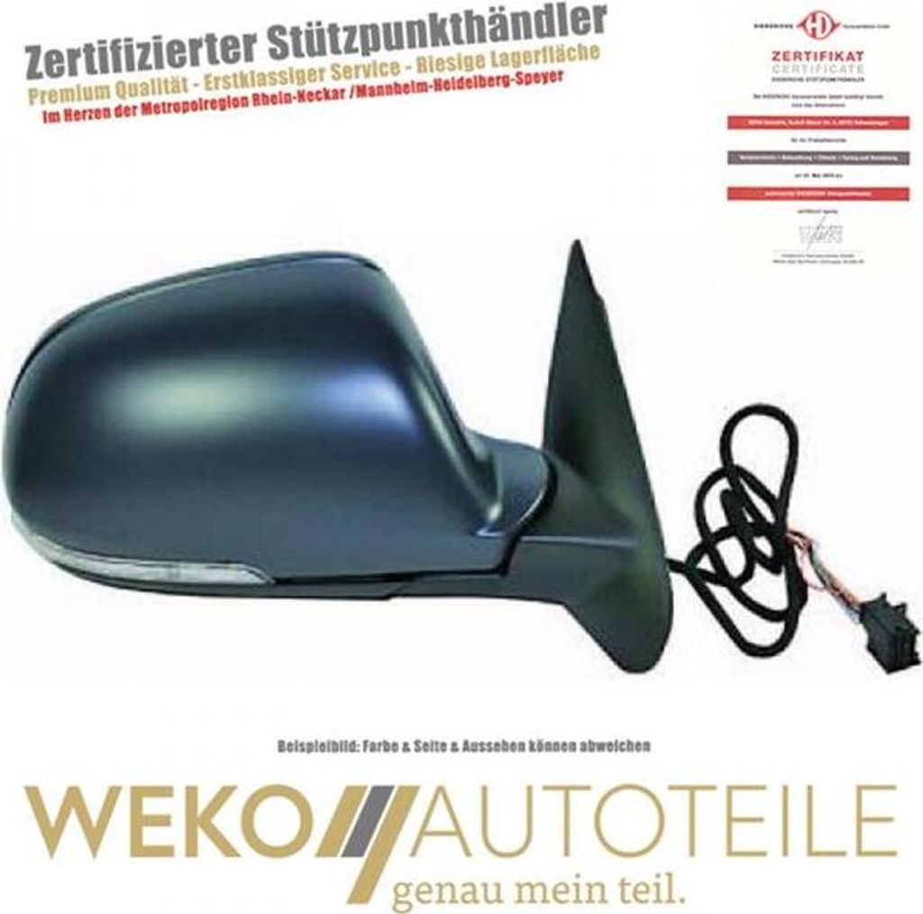 Außenspiegel rechts DIEDERICHS 7831324 für SKODA