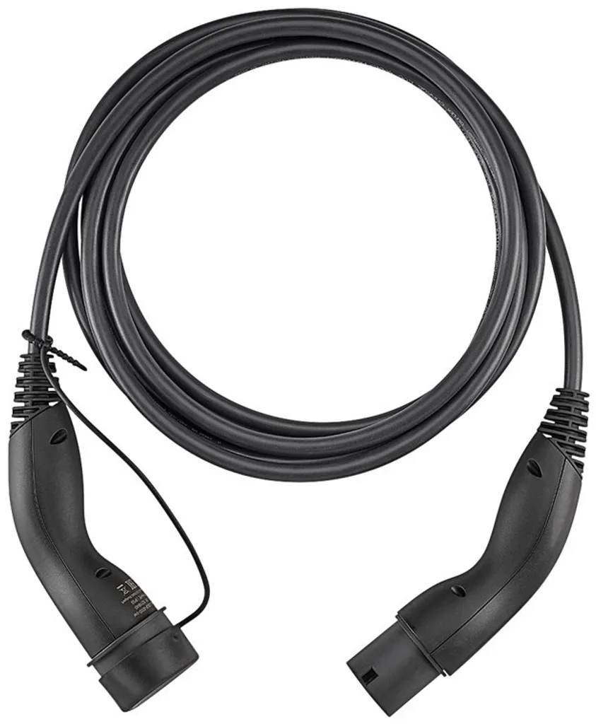 Câble Type 2 de 11 kW triphasé, longueur 3m, robuste et compact - 12