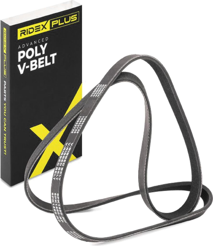 RIDEX PLUS Keilrippenriemen 1460mm für VW POLO (9N) 305P0175P
