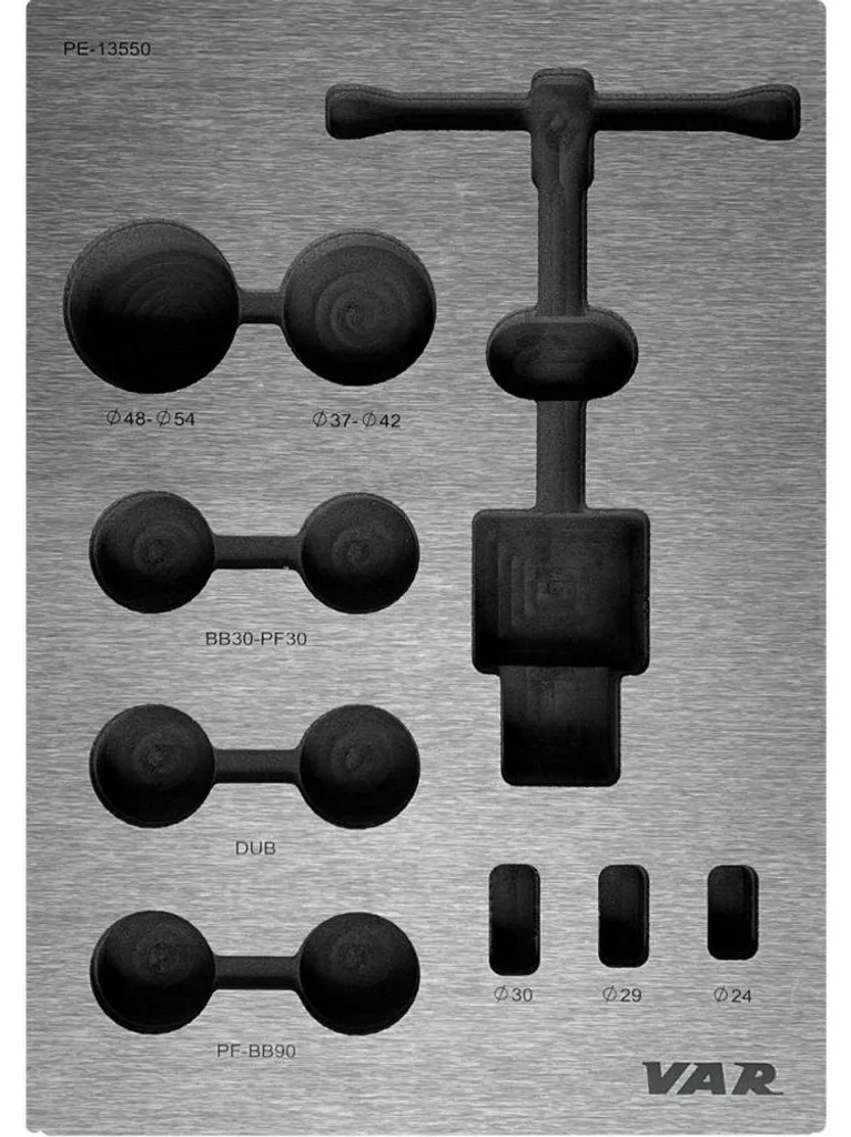 VAR Séparateur de tiroir MO-52446 étroit 400x170mm pour outils