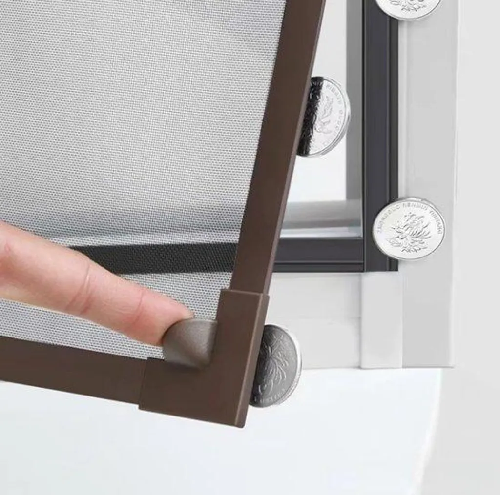 Moustiquaire Magnétique 130x130 cm : Stop aux Moustiques sans Percer