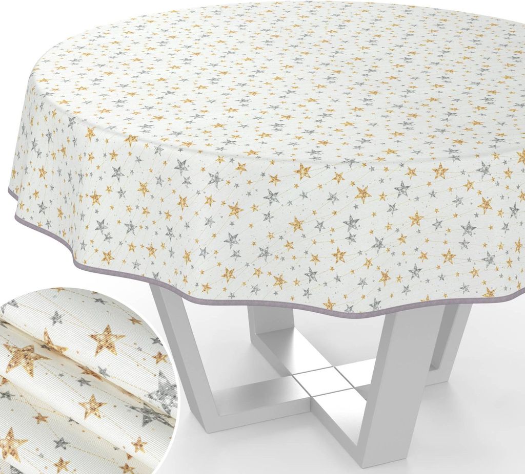 Tischdecke Strene Rund 120cm B