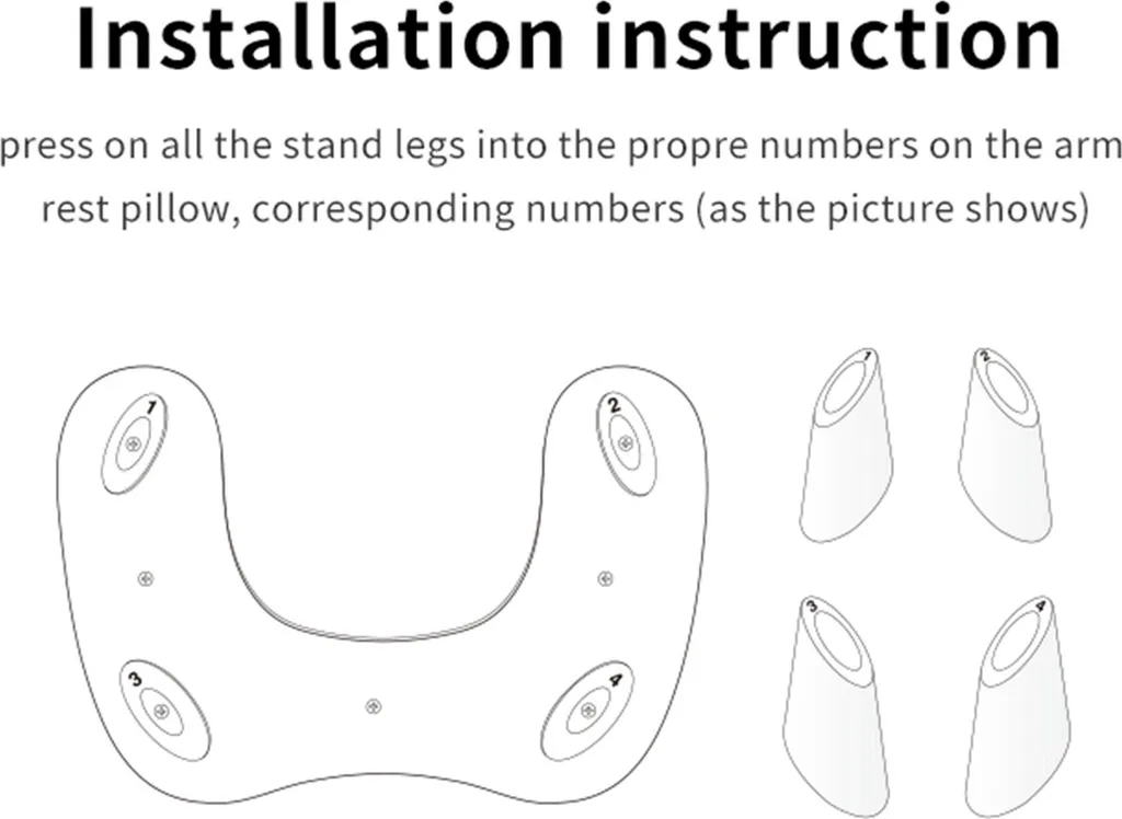 Support Manuel Manucure Design en U Repose-ongles pour Table de Travail