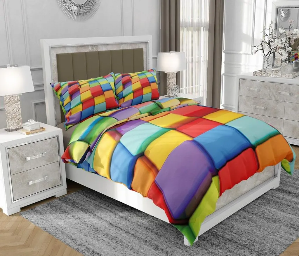 Biancheria da Letto SOVIO 100% Cotone Naturale | Riposo Sano 160x200