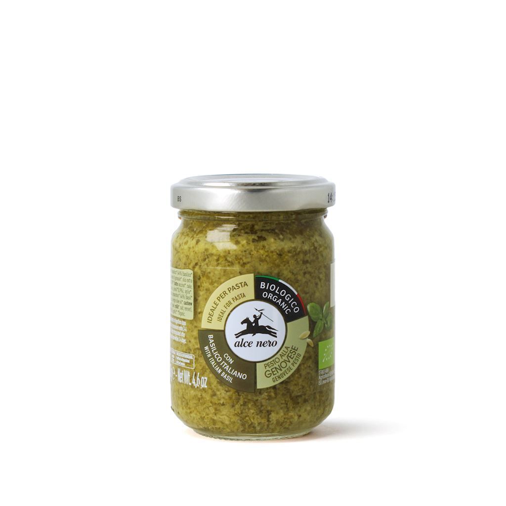 Alce Nero 362100, Pesto omáčka, 130 g, 467 kJ, 192 kcal, Obrázok produktu 