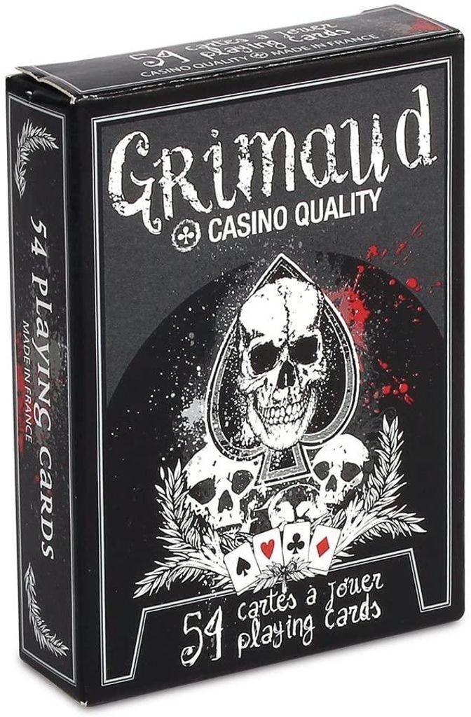 Cartamundi - Spielkarten »Death Poker« Kartenspiel Karten Produktbild 