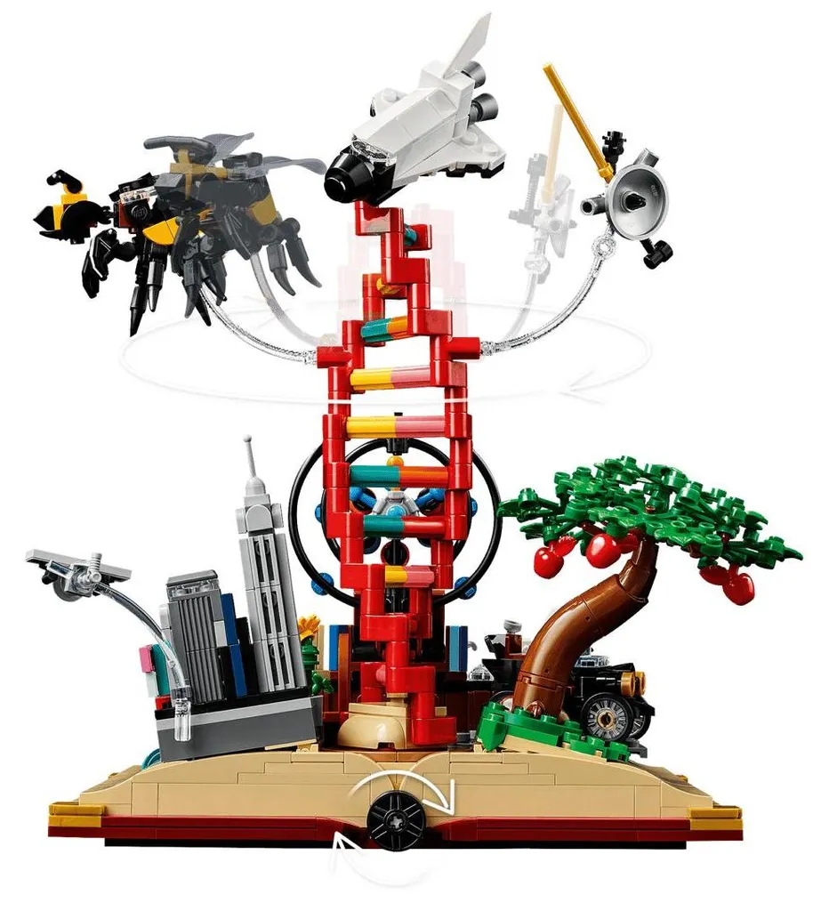 Projet Créatif Adulte LEGO 21355 L'Origine du STEM pour Détente et Déco - 3