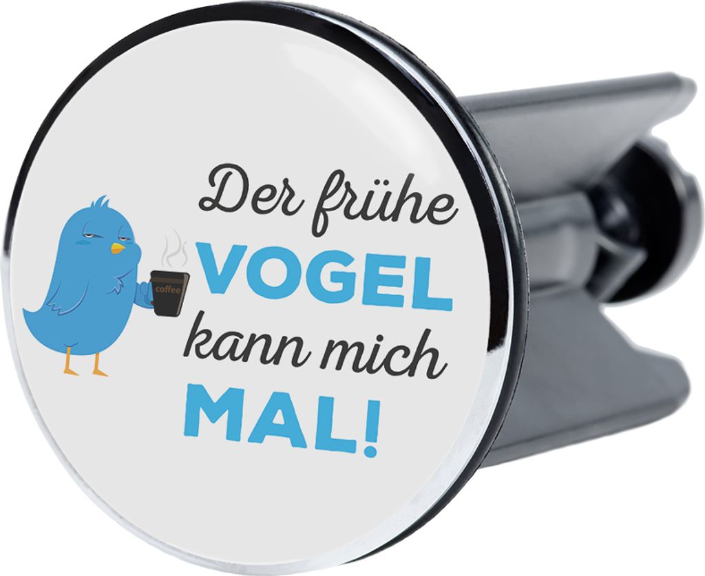 SANILO® Waschbeckenstöpsel, Der frühe Vogel... Produktbild 