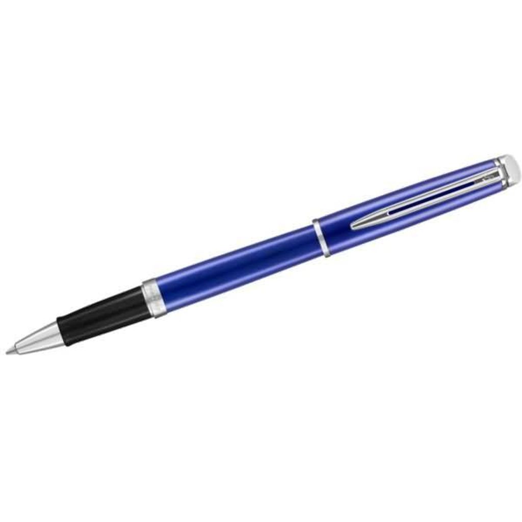 WATERMAN Rollerball Hemisphere Bright Blue F Schwarz Geschenkbox