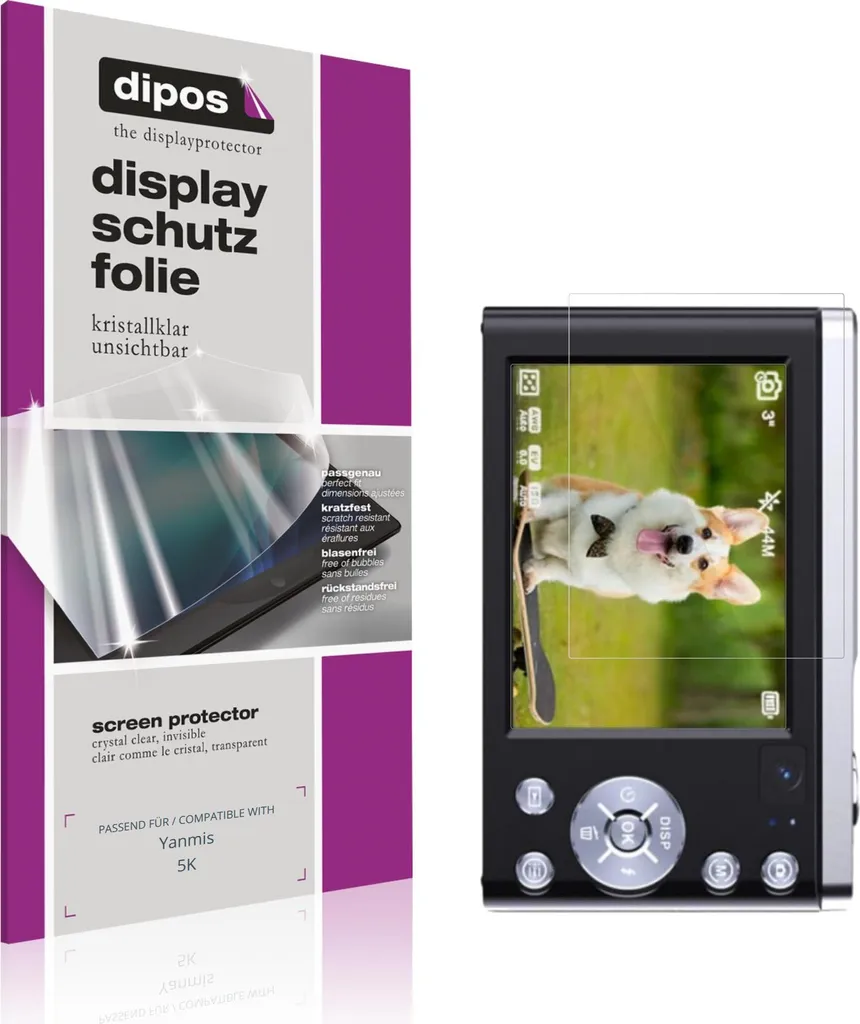 4x Pellicola Protettiva per Yanmis 5K Protezione Schermo Claro Display dipos