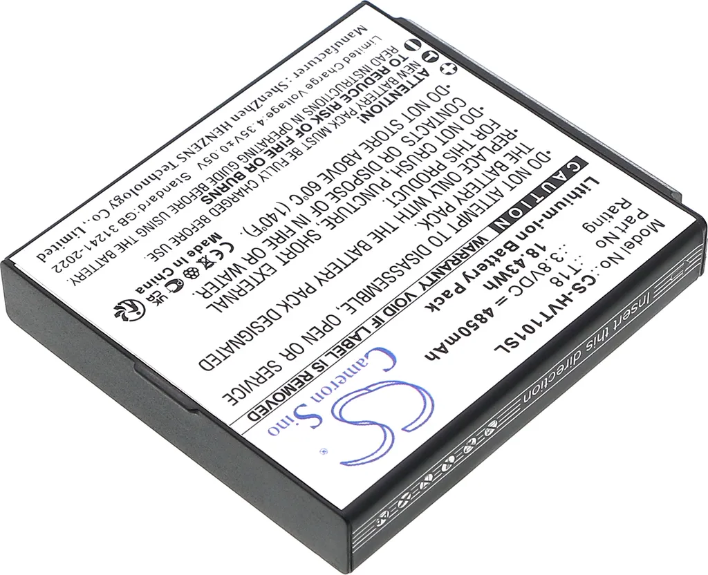 Batterie pour Hikvision DS-MDT101/GLE idéale pour usage intensif pro T18