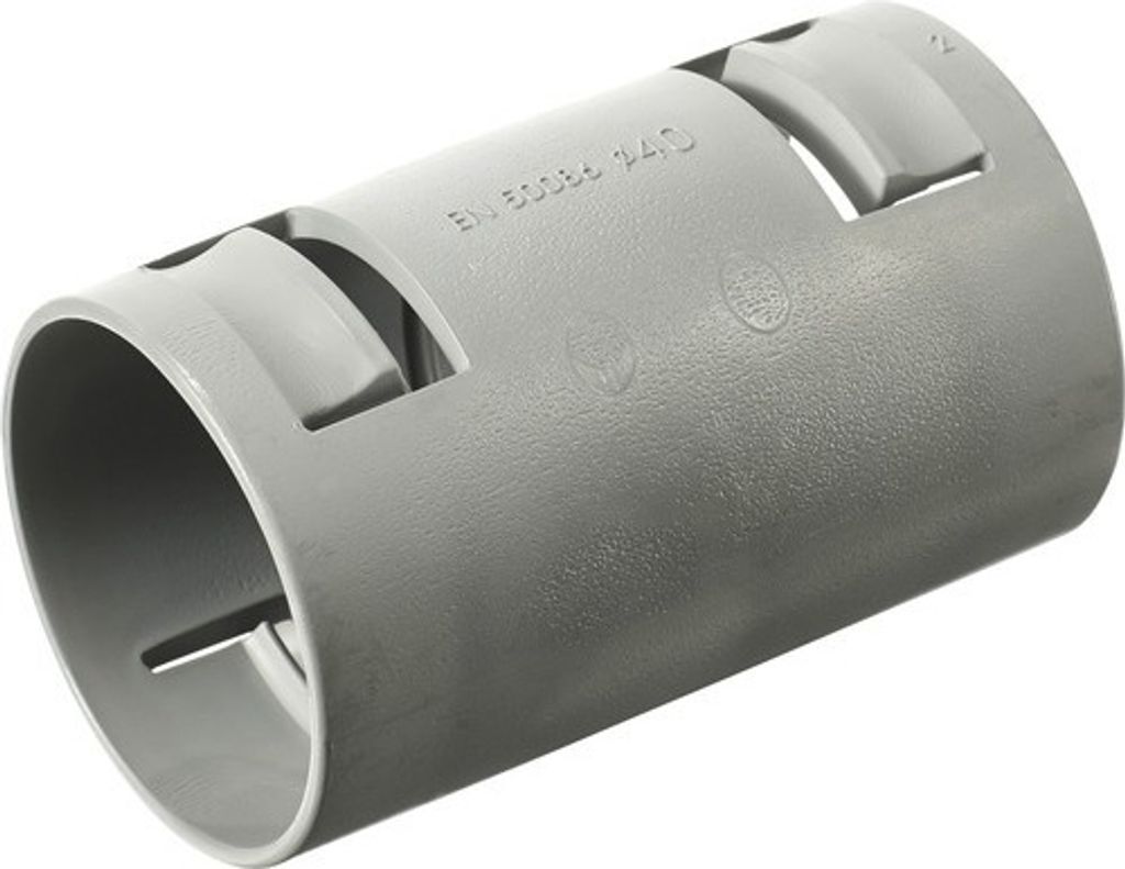 Flexmuffe 40 für Wellrohr grau Produktbild 