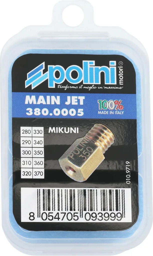 Buses principales Polini haute précision pour Mikuni VM20-24 série 280