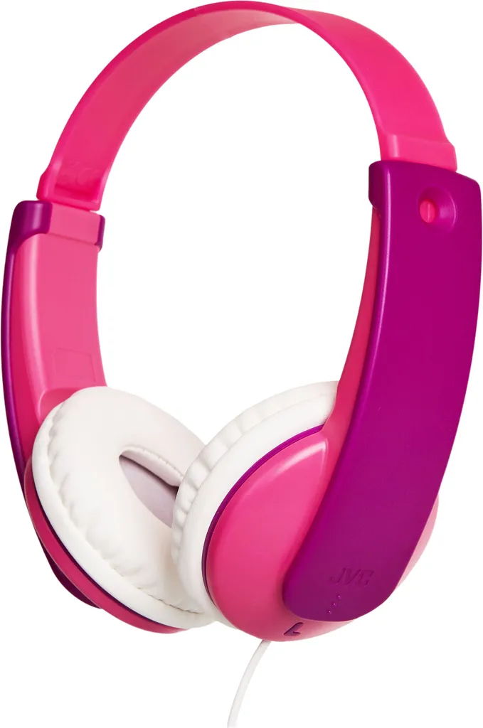 Cuffie Bambino JVC HA-KD7 Rosa Cablate | Audio Sicuro e Robusto