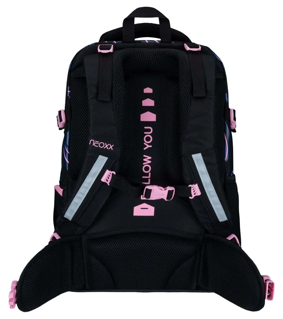 Sac à dos confortable neoxx Active Pro noir protégeant votre ordinateur - 3