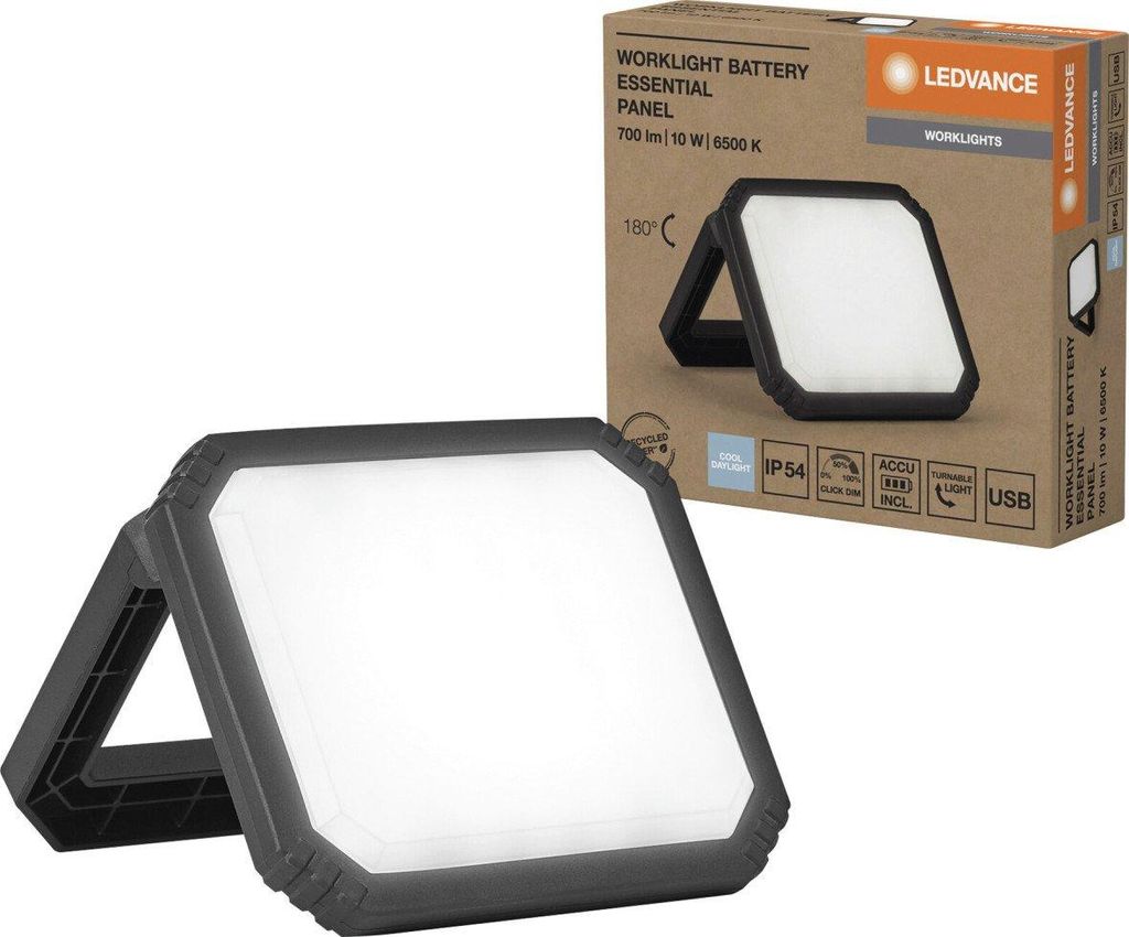 Ledvance LED Arbeitsleuchte Worklight Essent mit Akku 700 Produktbild 