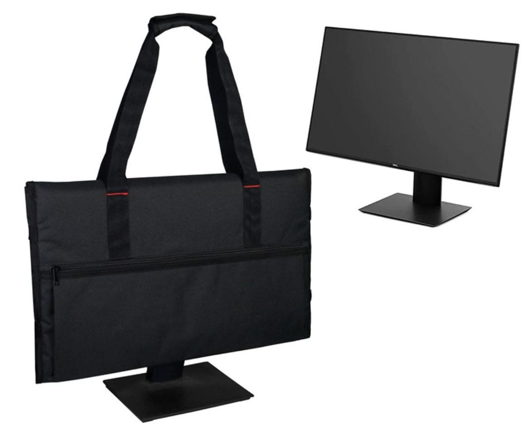 INF Gepolsterte Hülle für 24-27 inch Monitore aus Oxford, wasserabweisend