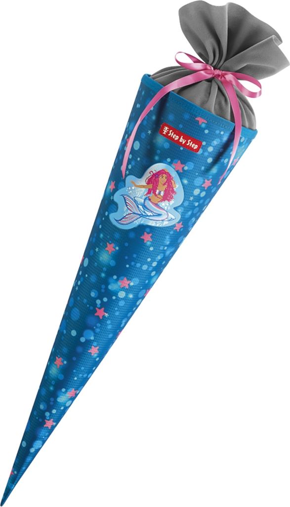 Step by Step Schultüte ,mit eingenähtem Bändchen Produktbild 